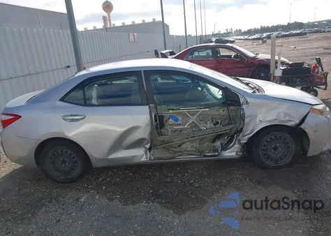 2015 Toyota Corolla Le из США, поврежденный, VIN 5YFBURHE8FP295493